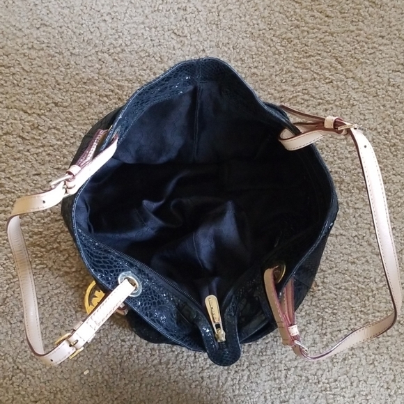 Michael Kors Python Leather Tote - Picture 8 of 8